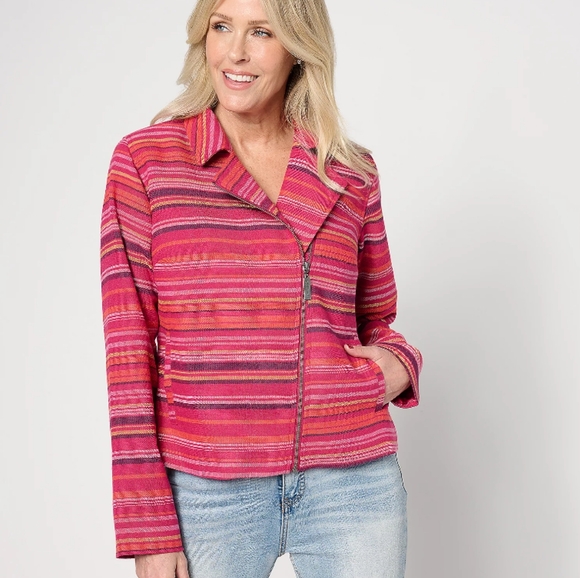 Peace Love World Jackets & Blazers - New Peace Love World Tweed Moto Jacket XL